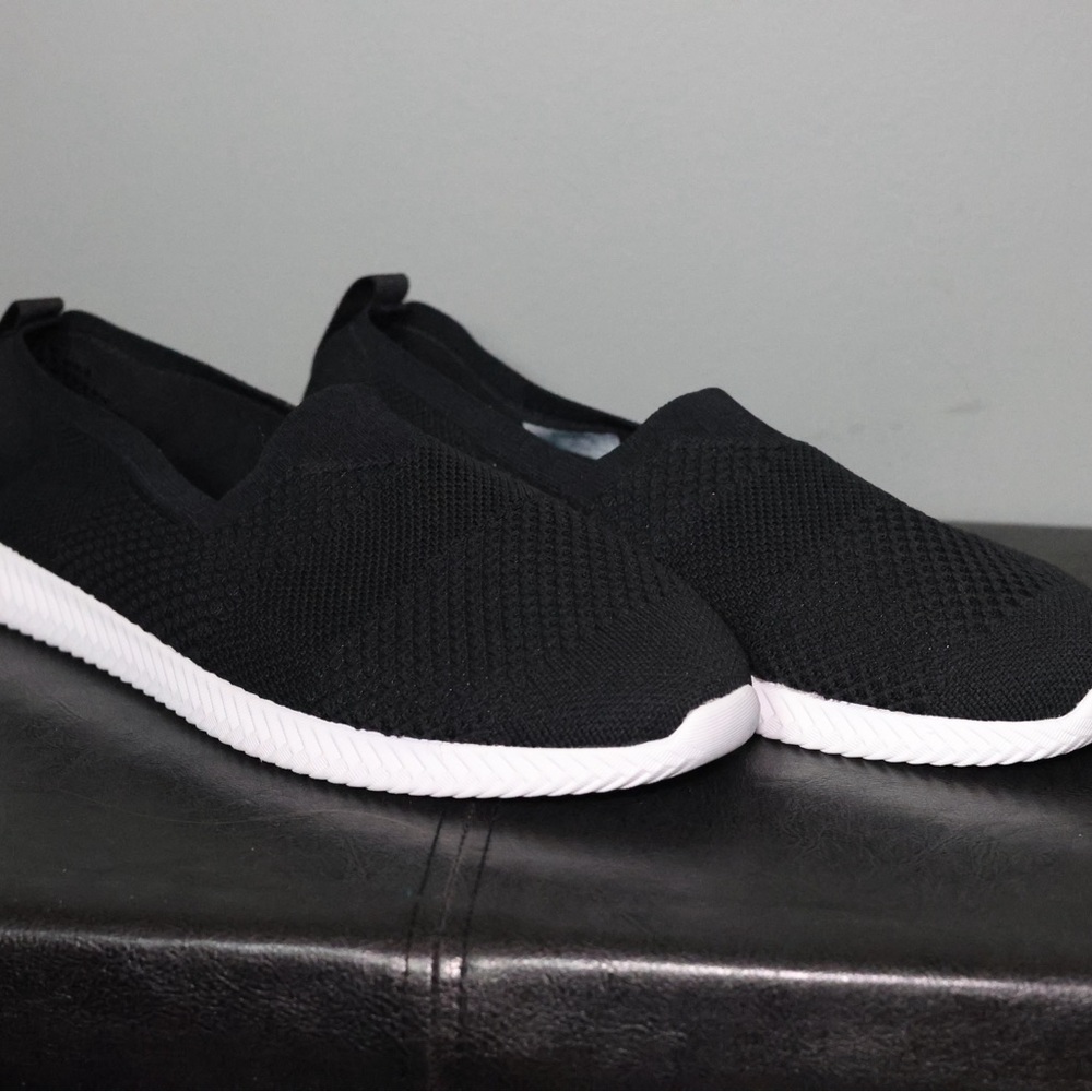 Black Slip-On Loafers